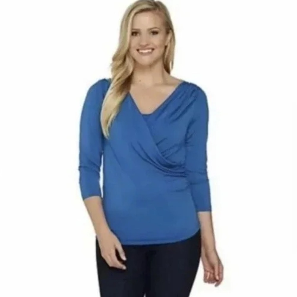 NWOT Shape FX Bodysuit Wrap Top